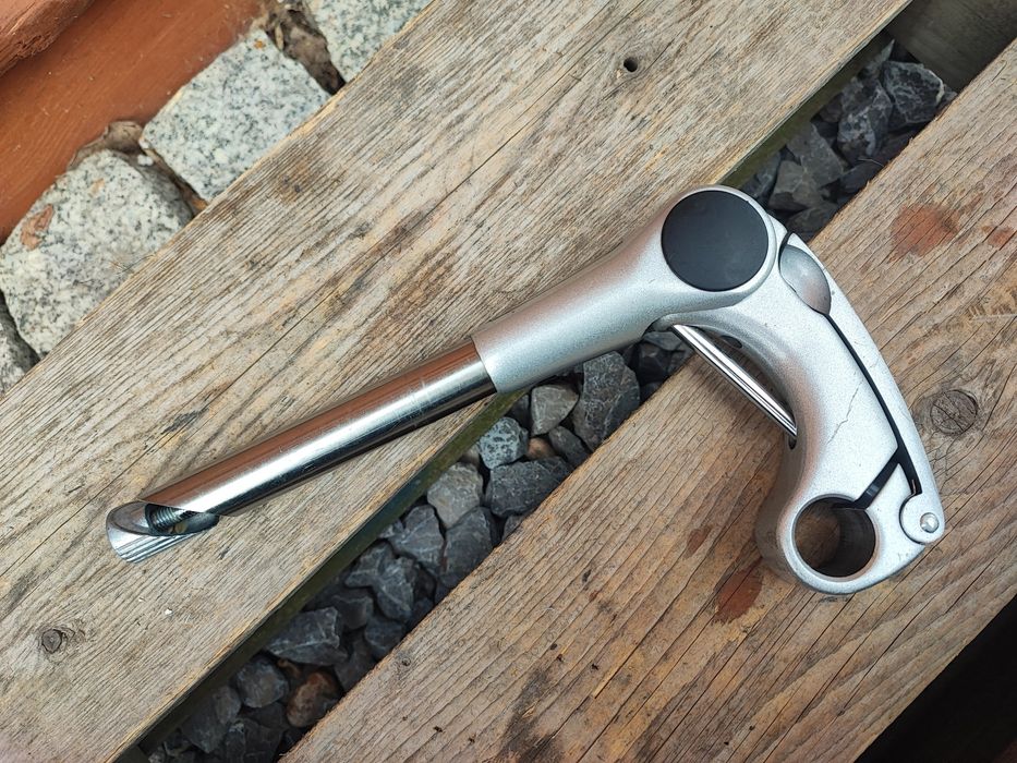 Mostek rowerowy Gazelle regulowany alu 1"  100mm retro