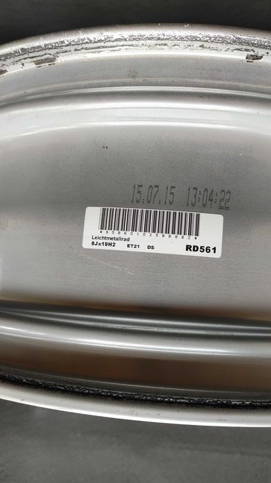Jantes 19" Porsche Macan Dianteira 8J 95B601025BB88Z Original