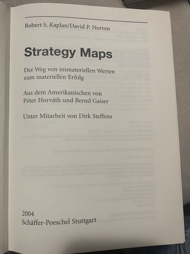 Strategy Maps - Robert S.Kaplan, David P. Norton