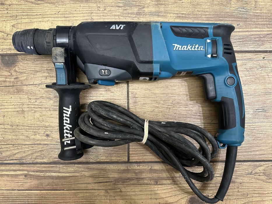 Młotowiertarka udarowa Makita HR2611FT 800 W | głowica + walizka