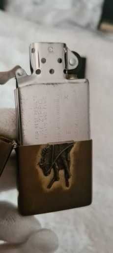 Zapalniczka ZIPPO Lighter Marlboro Brass Bucking Bronco 1994r. Nowa