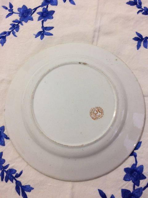 Prato Faiança da Cerâmica Limitada Alcobaça