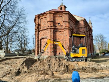 Usługi minikoparka, ładowarka, wywrotka wywóz