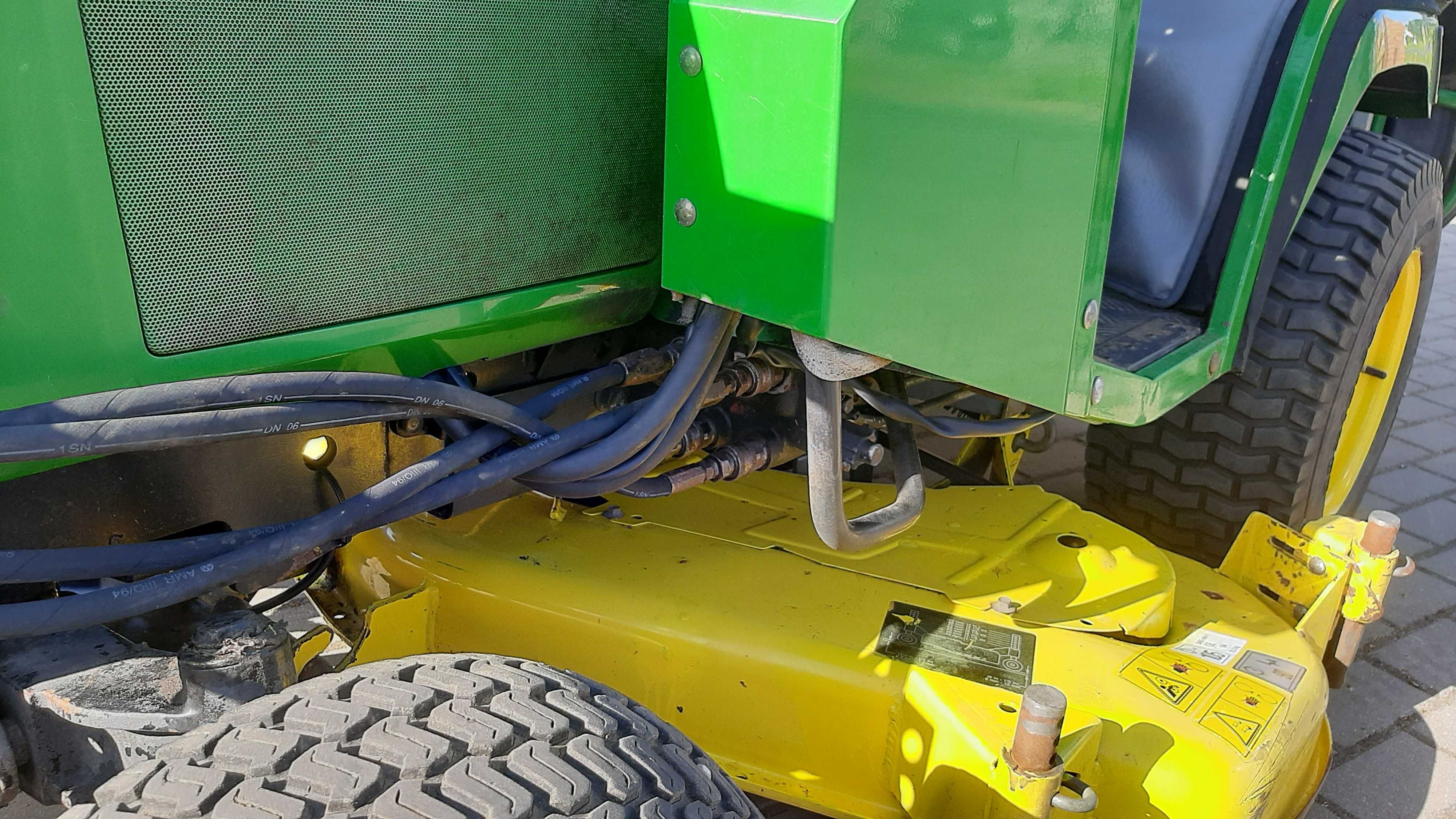 Traktorek kosiarka john deere 455 diesel
