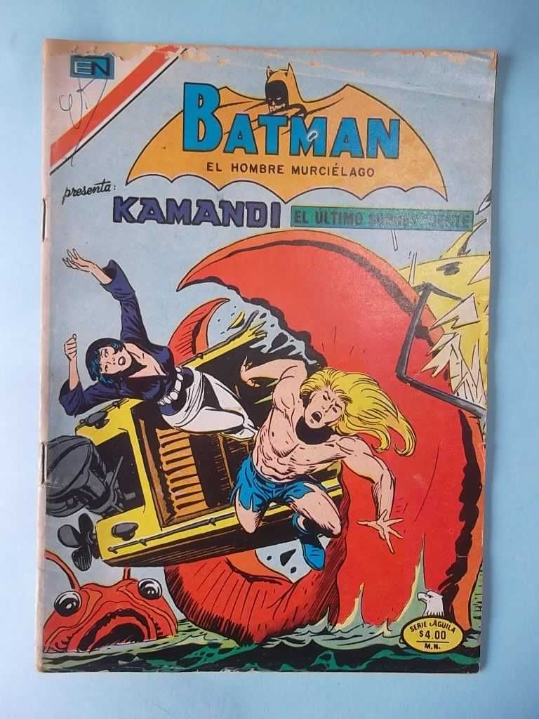 BATMAN e outros - Edição MEXICANA - Várias revistas dos anos 70