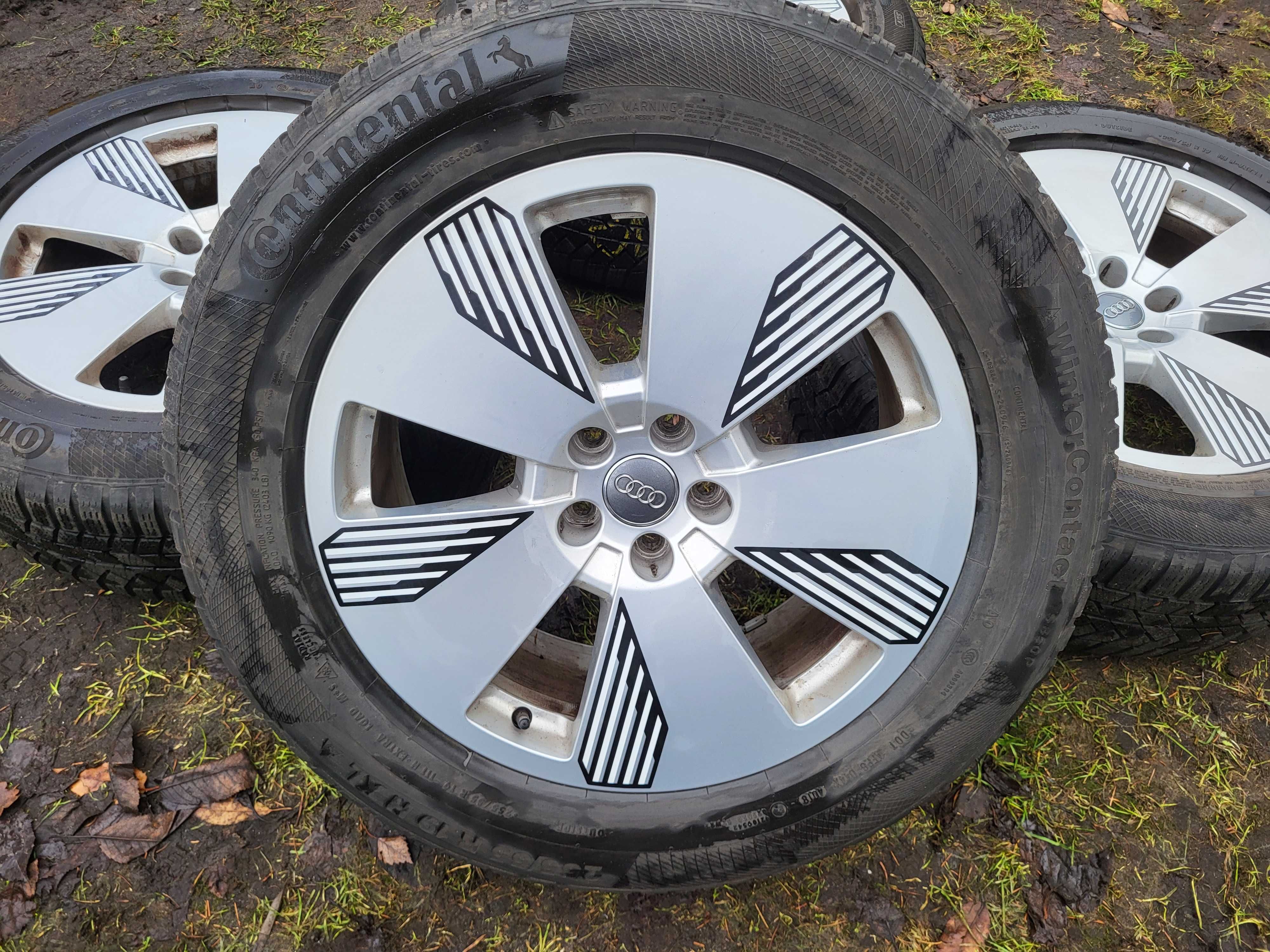 Felgi aluminiowe 19" 5x112 Audi E-Tron Q7 Q8 z oponami