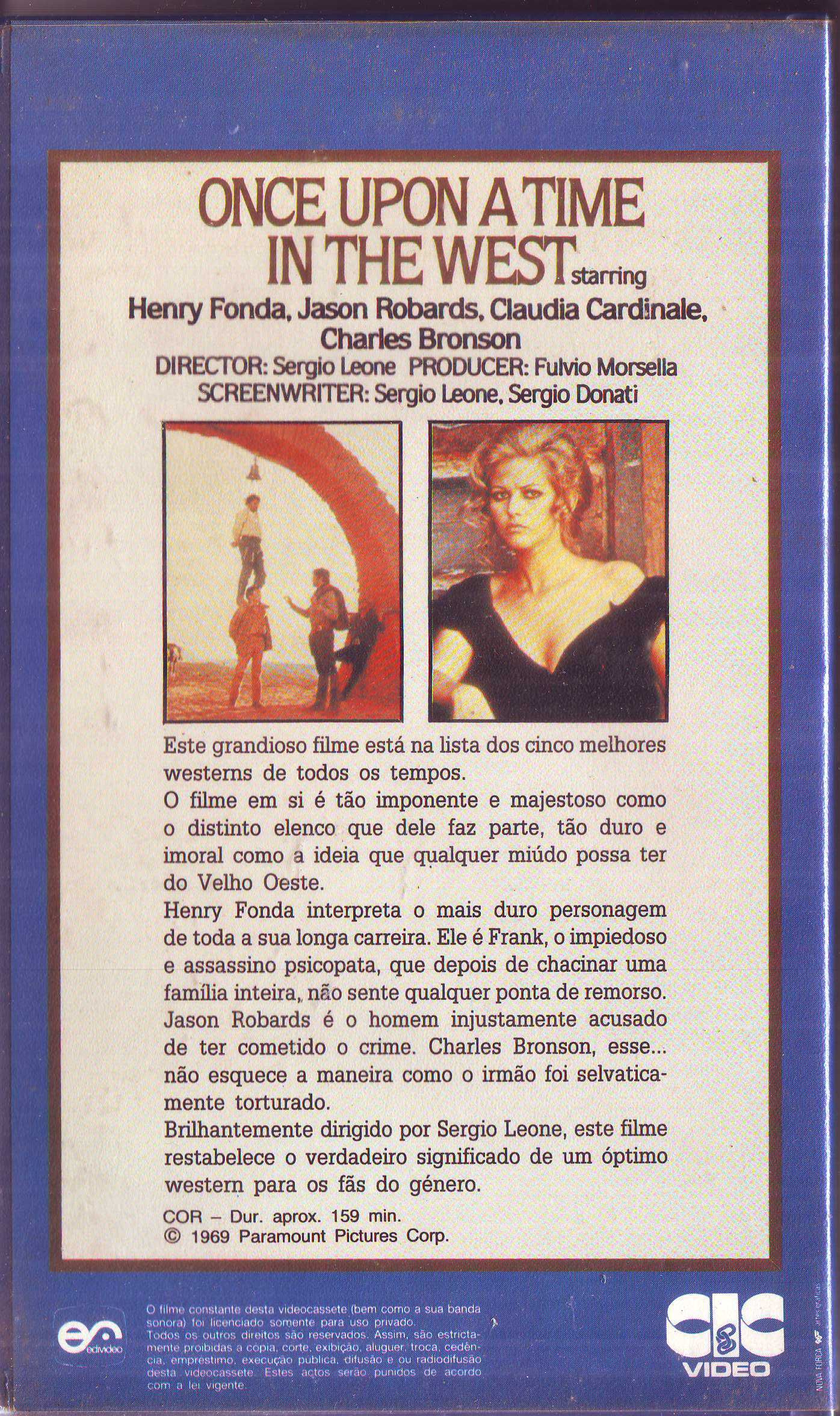 VHS - F. Ford Coppola - Sergio Leone - Miloš Forman