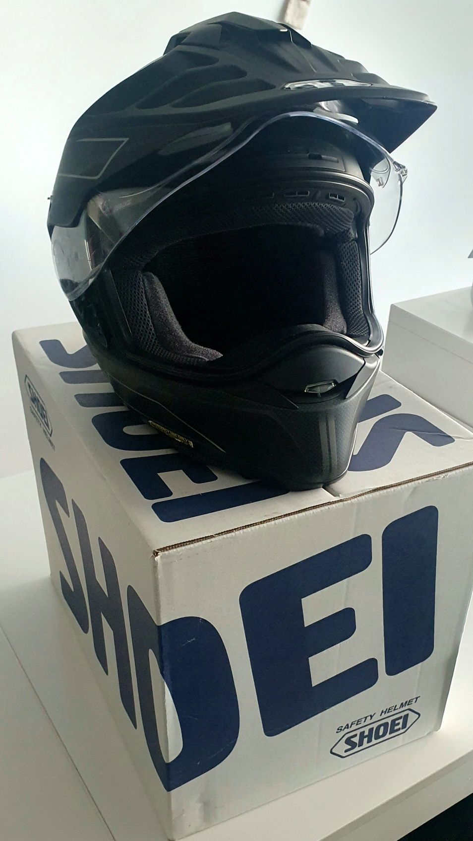 Capacete Shoei Hornet ADV Navigate TC-5 Cinza/Preto S(55-56cm)