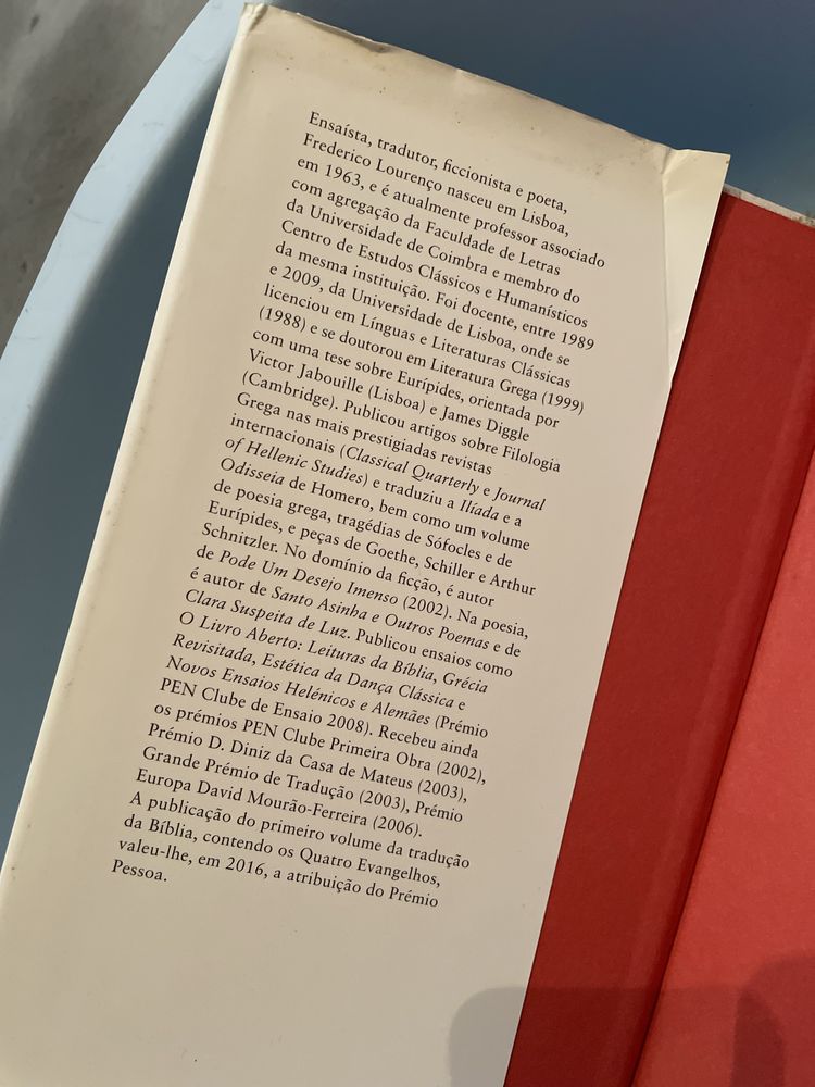 Livro Biblia Frederico Lourenço