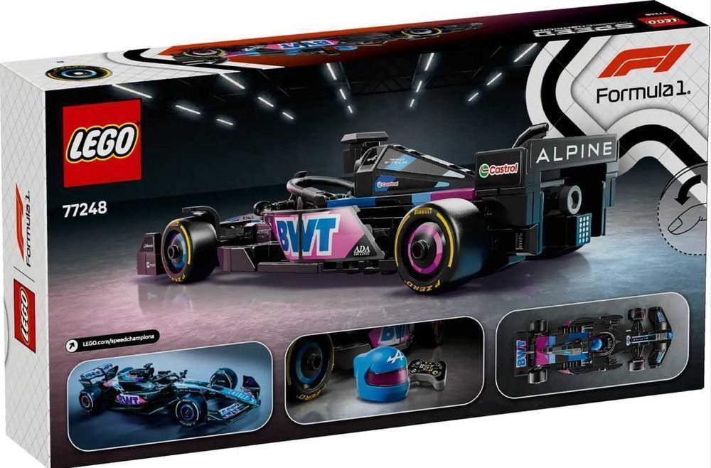 Klocki LEGO Speed Champions 77248 Bolid F1® BWT Alpine Team A524