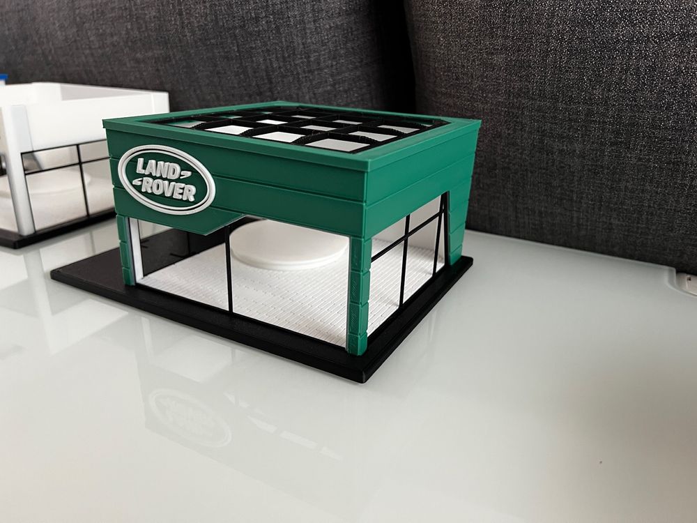 Diorama Stand Automóveis Land Rover 1:64