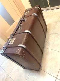 Продам  винтажный большой "каретный" чемодан немецкого производителя.