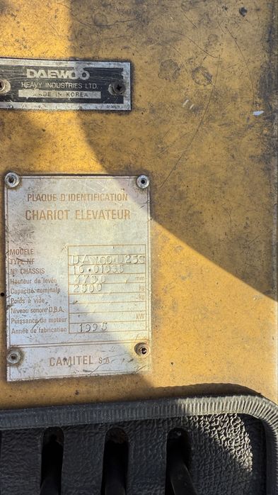 Wózek widłowy DAEWOO D25S Blizniak