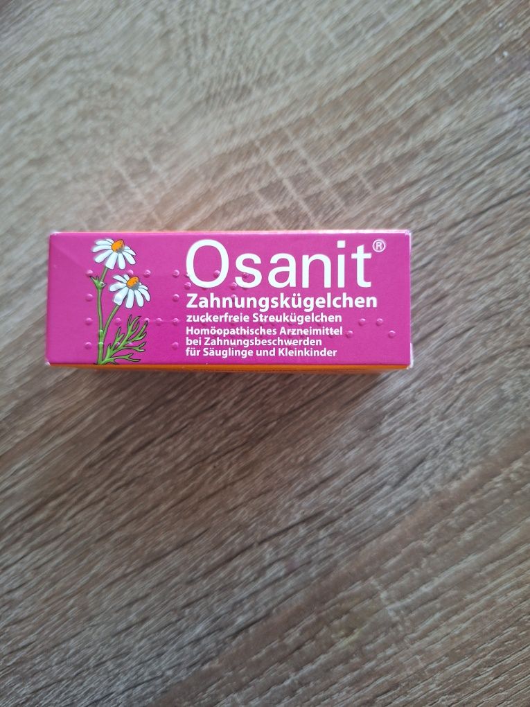 Żel Osa Osanit granulki Niemieckie zestaw na bolesne ząbkowanie