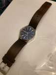 niXon sentry brązowa skóra