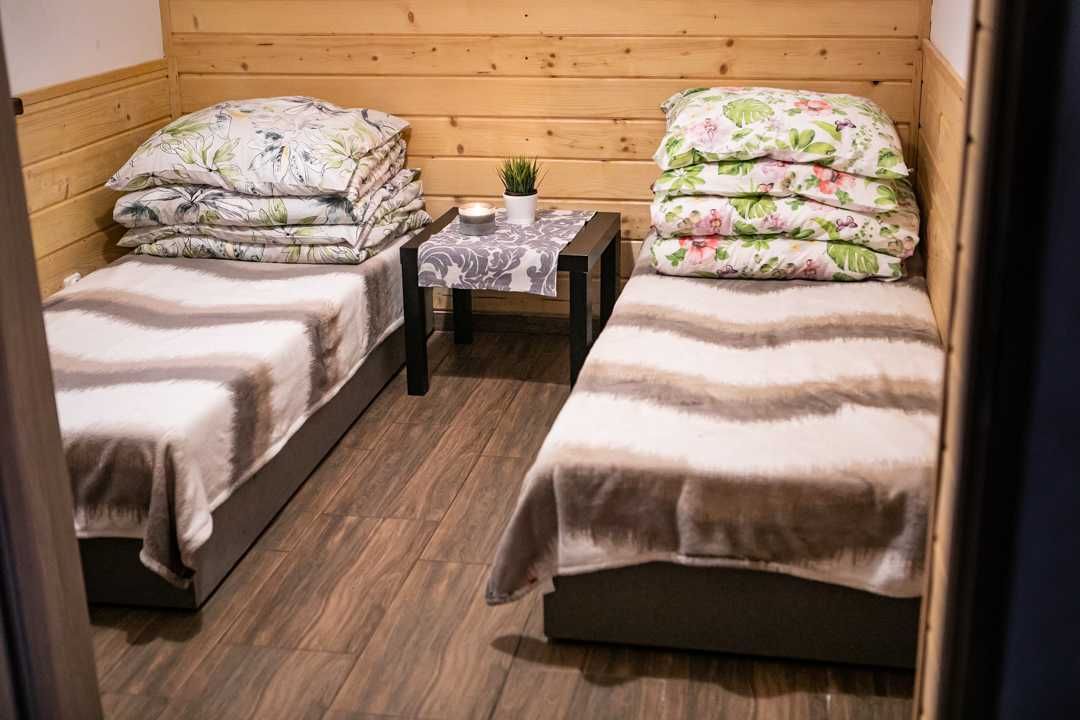 Domki całoroczne Noclegi ŁOWISKO STARY SĄCZ Beskid Sądecki JACUZZI