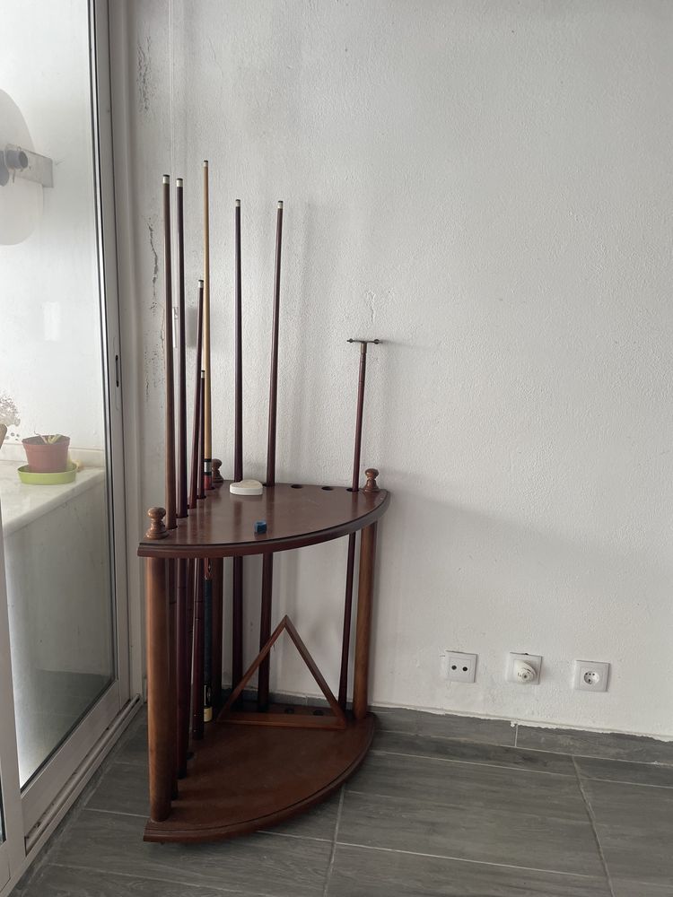 Mesa de snooker com tampo para ping-pong e de jantar