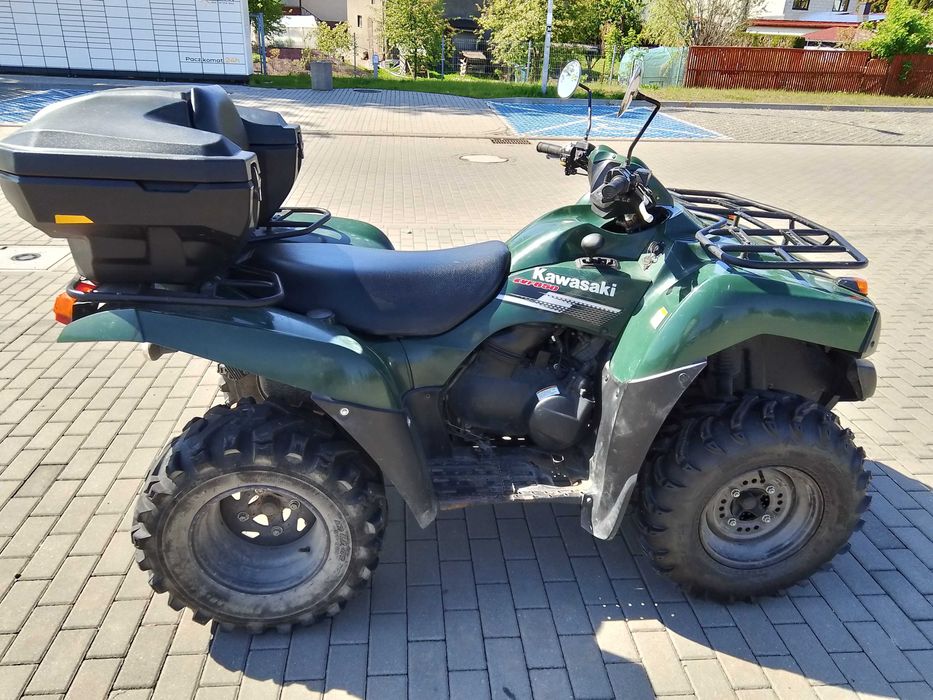 Kawasaki 650 quad zarejestrowany