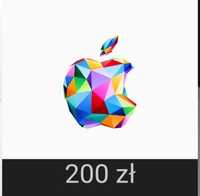 Apple gift card 200 zł