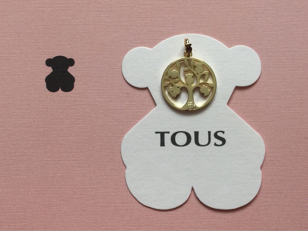 Tous Good Vibes zawieszka złota 2,2 cm