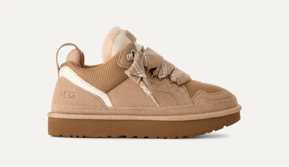 ОРИГІНАЛ! Жіночі УГГ кросівки Зимові UGG Lowmel  Beige, Black