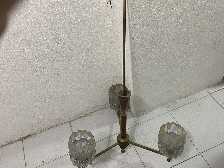 Candeeiros antigos tecto Anos 60/70