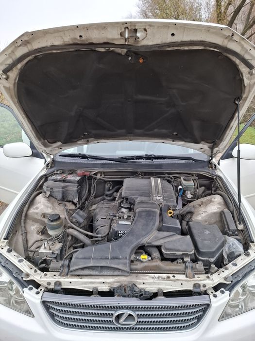 Lexus IS200 Biała perła