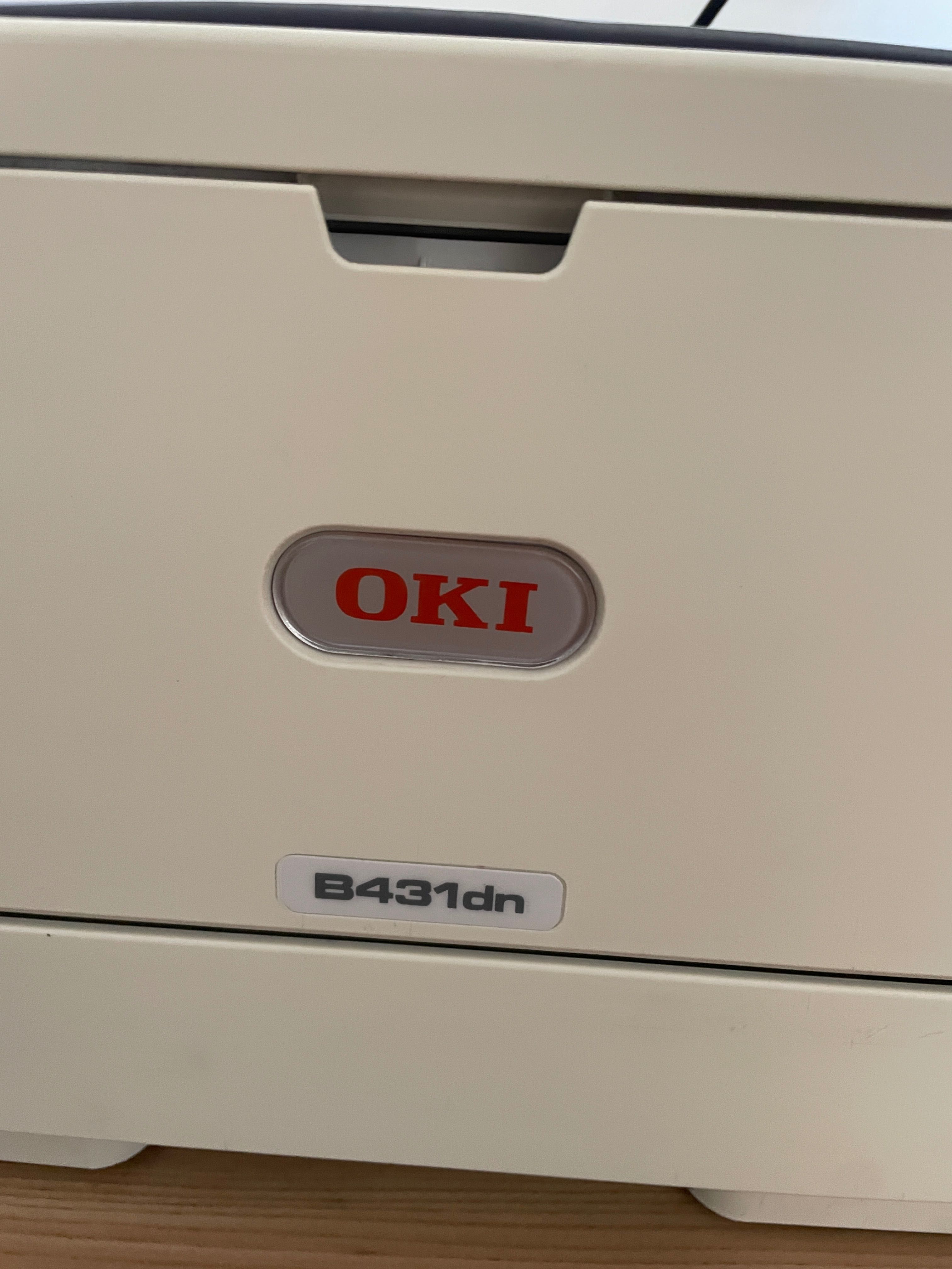 Drukarka laserowa Oki b431dn
