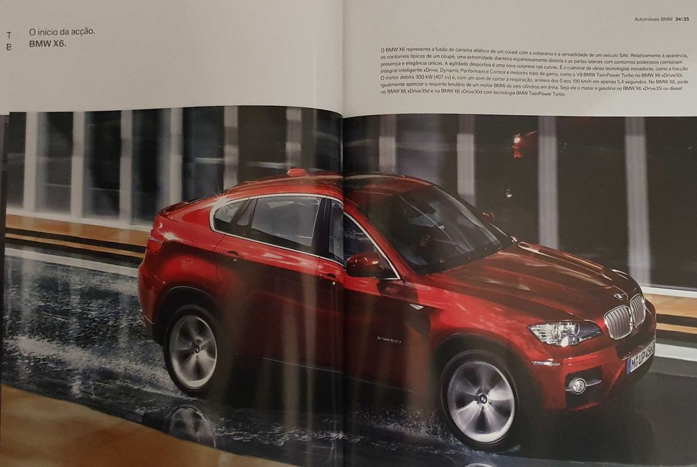 Catálogo de todos os modelos BMW - original - Ano 2009