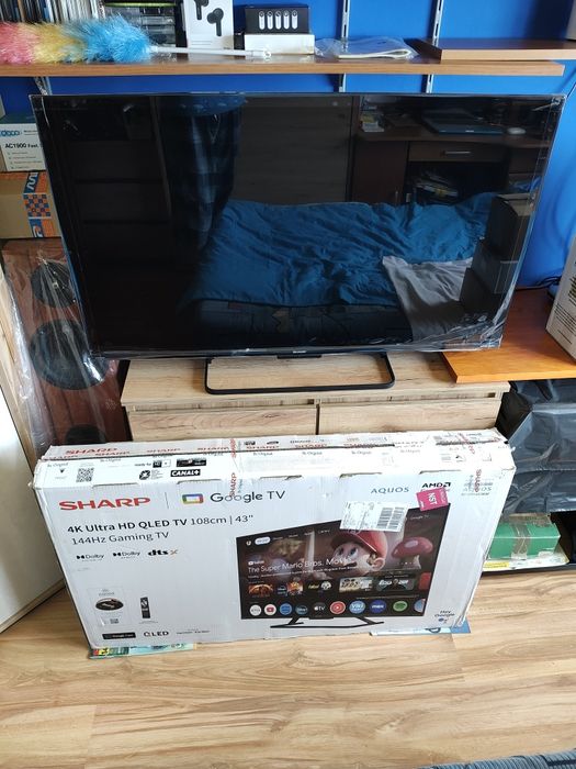 Tv Sharp Qled 43GR8765E Google tv Dolby Vision Atmos HDR10