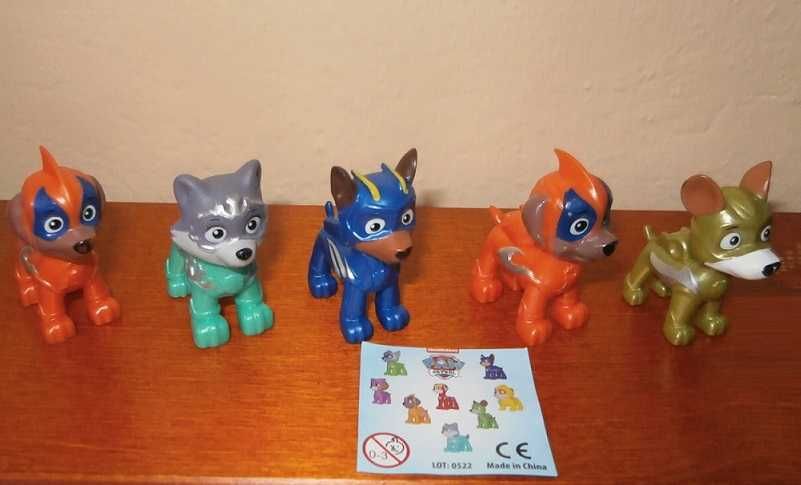 Psi patrol-figurki z serków Miami zestaw 3