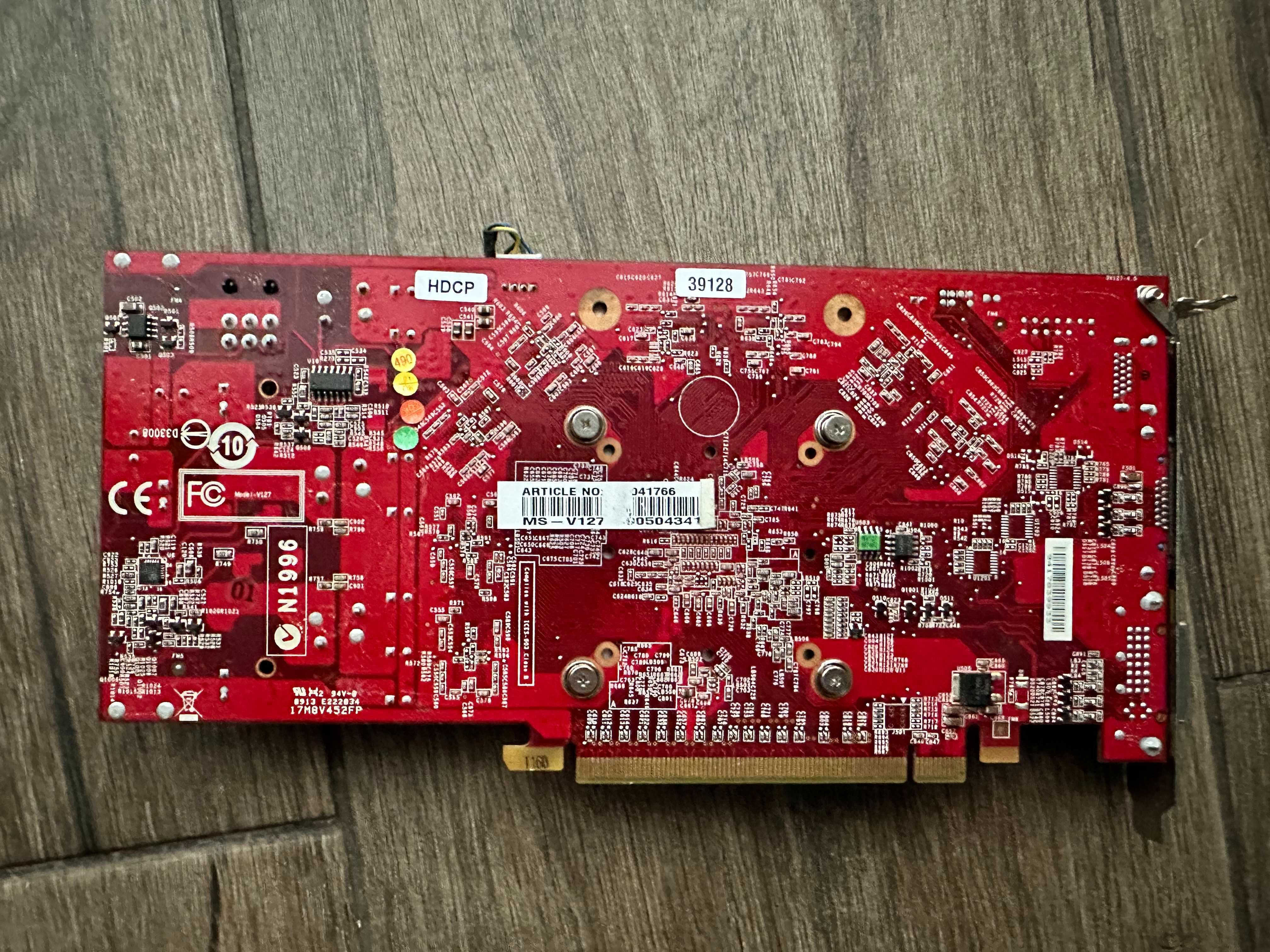 Karta Graficzna Msi Nvidia Geforce 230GT MS-V127 PCI-E 512MB