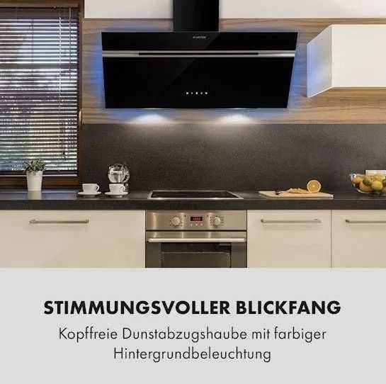Немецкая вытяжка для кухни KLARSTEIN Alina 90 см 600 м³/год, 10034106