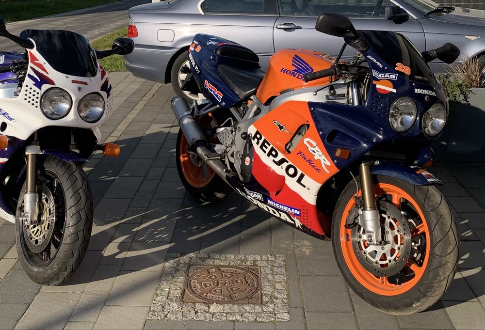 Honda CBR 900 SC28 FireBlade 94 zarej. zamiana BSA Royal Enfield z ‘50