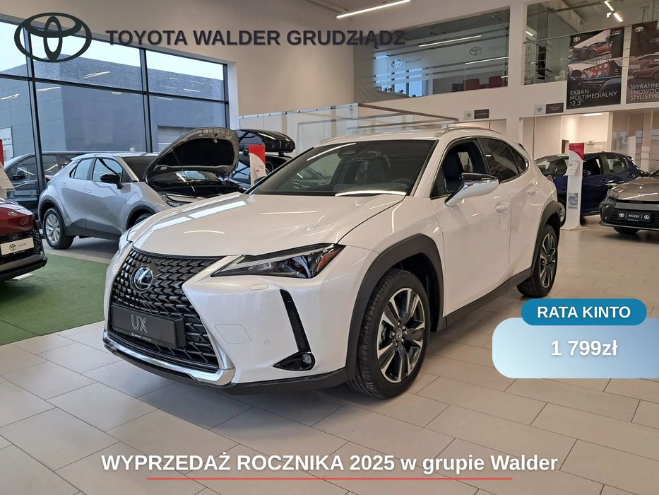 Lexus UX Dostępny "od ręki" nowy Lexus UX 300H 2.0 Hybrid Business | Tech 199KM