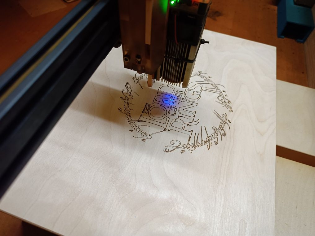 Laser 40W CnC 1m na 1m Sprawny