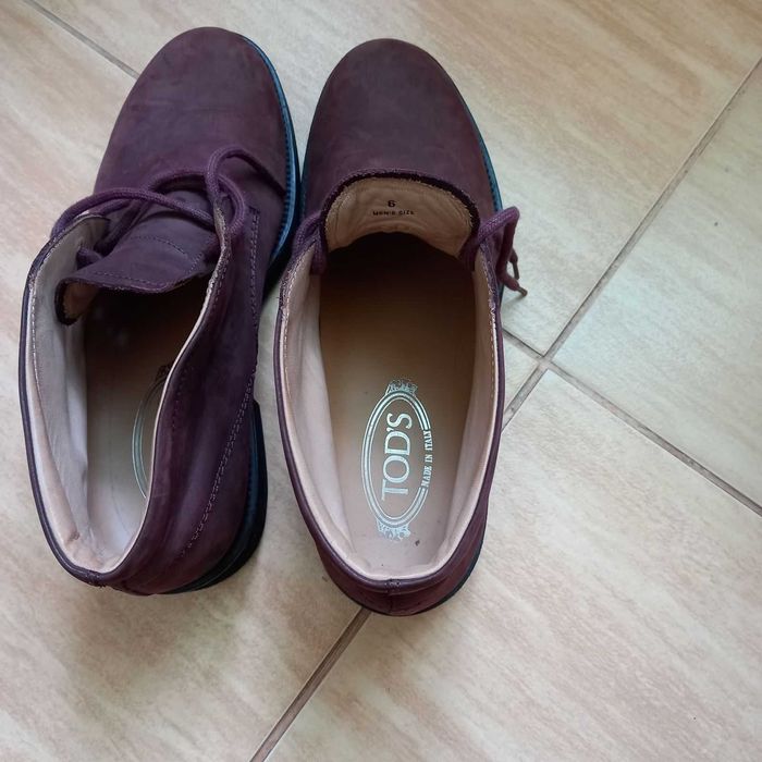 Tods. Оригінал. Шкіряні черевики. В ідеальному стані. Італія