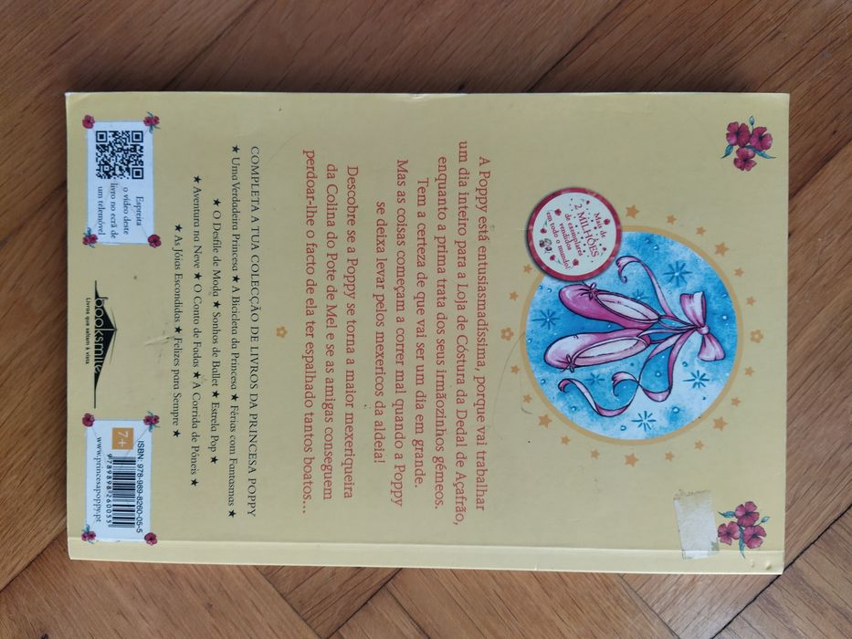3 Livros da Princesa Poppy (nrs 1, 3 e 9)