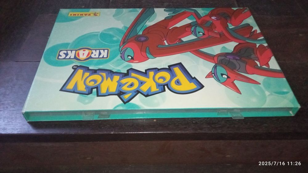 Caderneta Kraks Pokémon