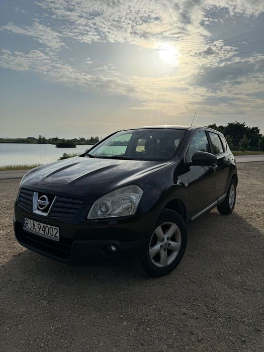 Nissan Qashqai NISSAN QASHQAI bordowa SKÓRA 1,5 dCI 2008 ekonomiczny SUV