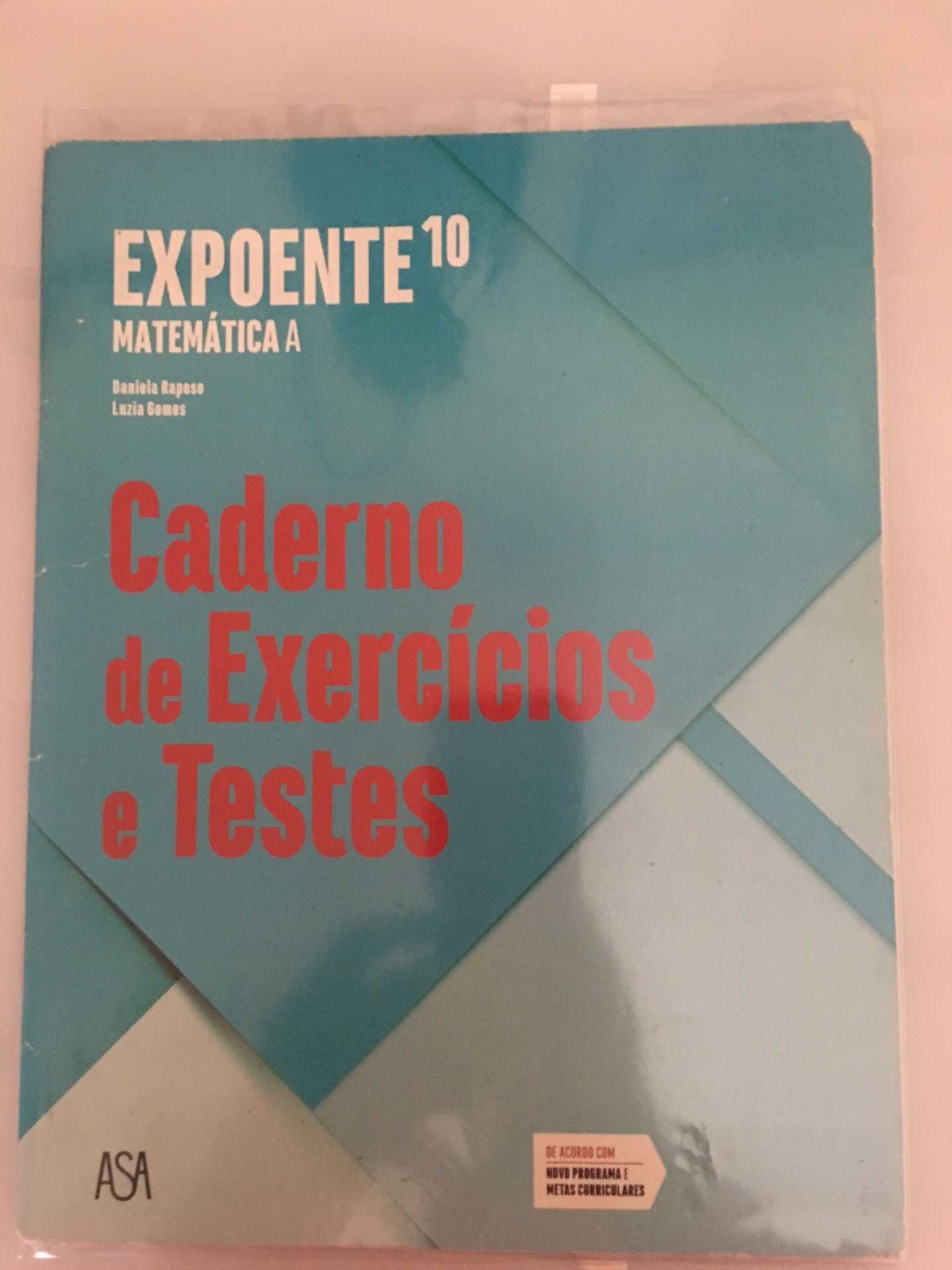 Cadernos Escolares de Atividades/ do Aluno/ de Exercícios - 10° Ano