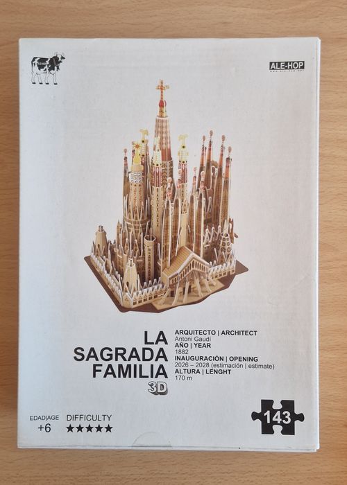 Puzzles 3D edifícios icónicos do mundo - sortido