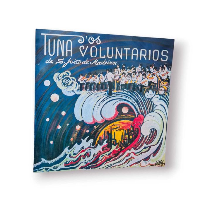 Vinil “Tuna d’Os Voluntários S. João da Madeira” –Edição Original 1981