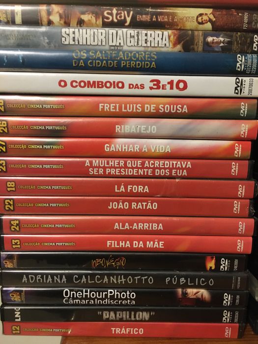 Grande lote de DVDS originais 68 dvds