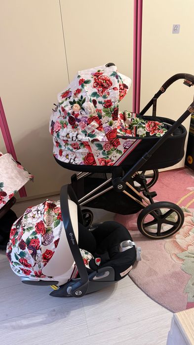 Cybex Priam Lux R Spring Blossom коляска