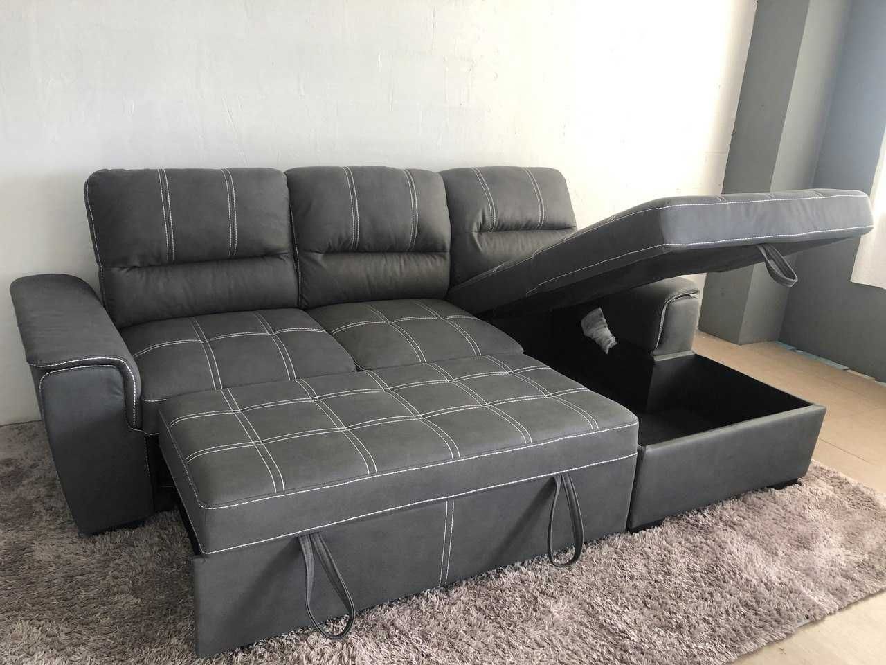 Sofá-cama chaise longue com arrumação envio gratis en portugal