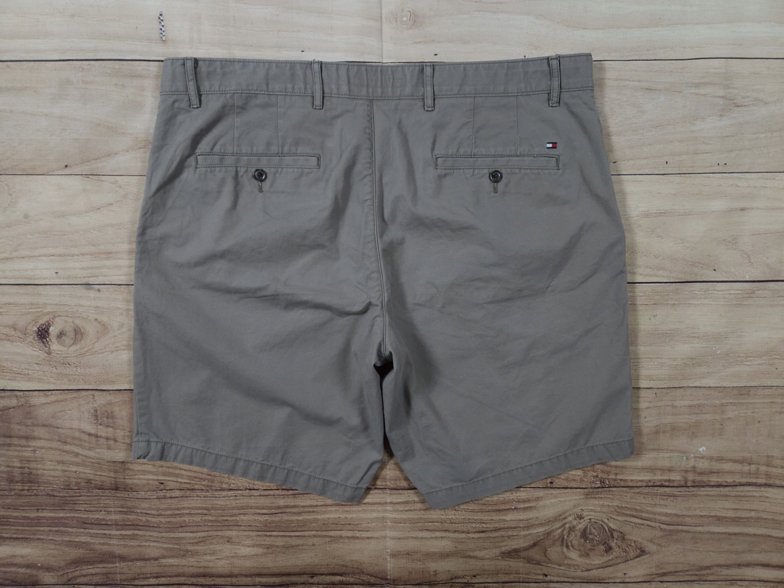 TOMMY HILFIGER Brooklyn Short Spodenki Chinos Męskie Logowane r. 40