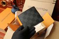 LV Multiple Black and Gray Wallet