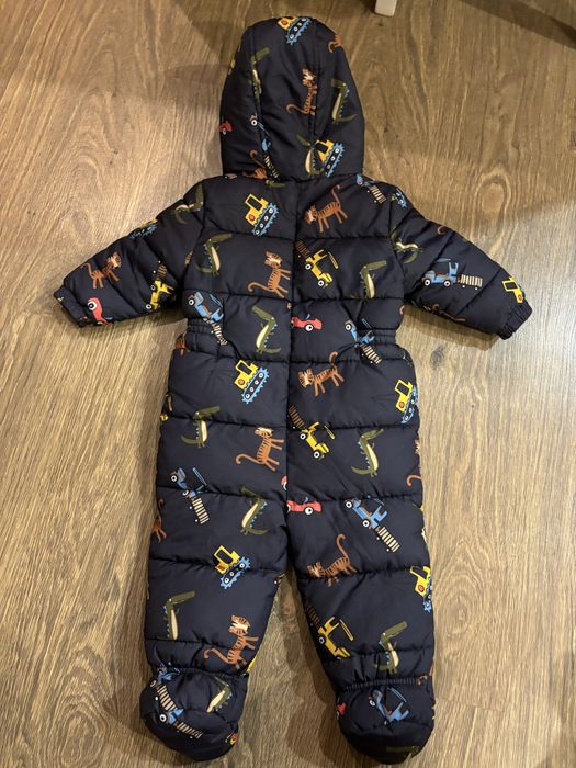 Теплий демісезонний комбінехон next 6-9m