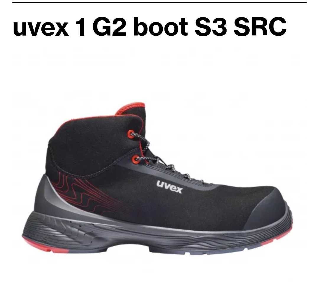 Черевики захисні uvex 1 G2 S3 SRC 6839 розмір 47/12